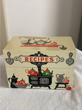 Vintage- Stylecraft number 805 Recipe Box